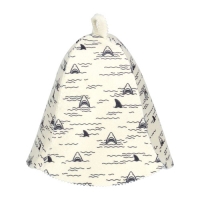 Шапка Банные штучки Акулы, войлок /10 41503