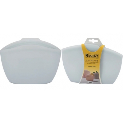 Силиконовый контейнер для еды 350мл, 18*12.5*5см Linea Silicone арт.74-005 (REGENT)