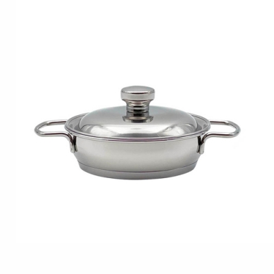 Сковорода "Традиция" 0,5л, 160мм, ТРС, КМ, ручки - 2кор г.Аша