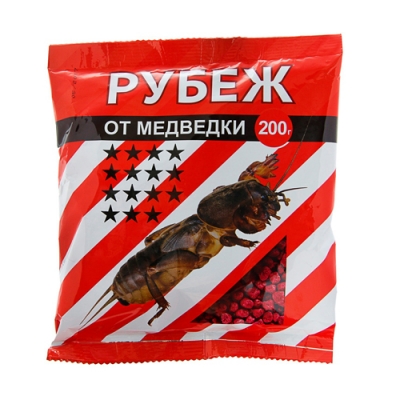 Средство от медведки Рубеж гранулы, 200 г арт.3405591 г.Екатеринбург