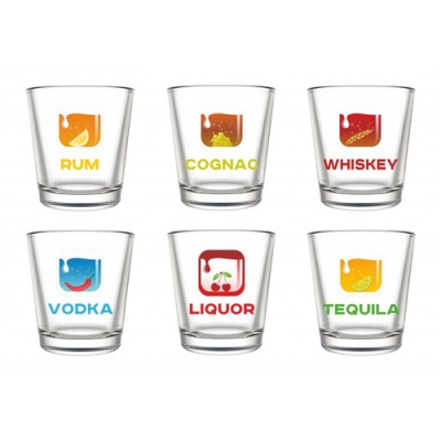 Стакан 50мл. 6шт. арт.1250-Д "IDrink"