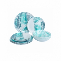 Столовый набор DIWALI ACCTIT TURQUOISE 18 предметов арт.V9710 Столовый набор DIWALI ACCTIT TURQUOISE 18 предметов арт.V9710