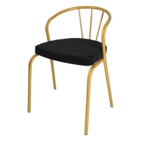 Стул Modul Style Ричард велюр шторм 021 на золоте Стул Modul Style Ричард велюр шторм 021 на золоте