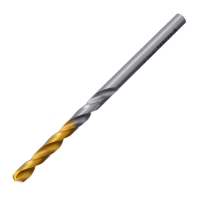Сверло спиральное по металлу 4 x 75мм, Р6М5, Golden Tip // Denzel арт.718229