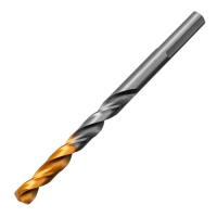 Сверло спиральное по металлу 6 x 93мм, Р6М5, Golden Tip // Denzel арт.718235