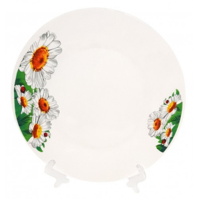 Тарелка 19 см "Ромашки" арт.MFK09050
