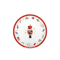 Тарелка десертная 19см, Щелкунчик и мышиный король YQ25001 Тарелка десертная 19см, Щелкунчик и мышиный король YQ25001