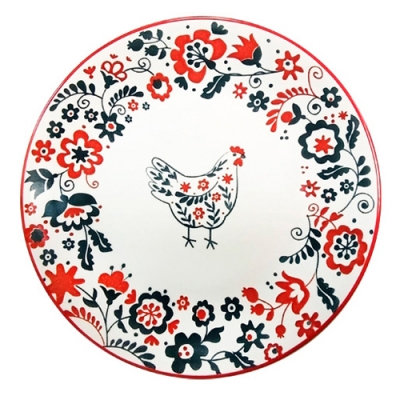 Тарелка "Курочка" 20 см арт.MFK20661
