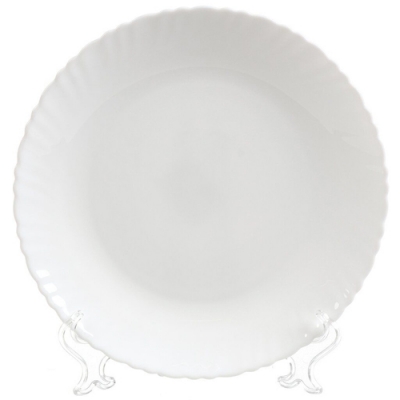 Тарелка обеденная, стеклокерамика, 112 шт, 24 см, круглая, Опал, LHP95 (484534) Тарелка обеденная, стеклокерамика, 112 шт, 24 см, круглая, Опал, LHP95 (484534)