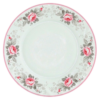 Тарелка плоская 19 см JEWEL 6849 (стеклокерамика) (ПС0033-48)