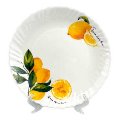 Тарелка плоская Jewel Сорренто 19 см (ПС0081-58) Тарелка плоская Jewel Сорренто 19 см (ПС0081-58)