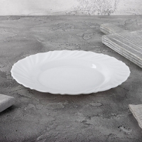 Тарелка столовая Culinaria, диаметр: 22,5 см из опалового стекла арт.107075