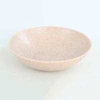 Тарелка суповая 21 см Alfa "Бежевый мрамор" арт.PT044022F039