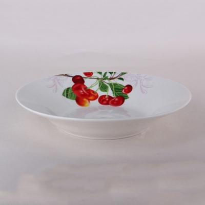 Тарелка суповая 450мл/20см, Sweet cherry ZX2434-8SP