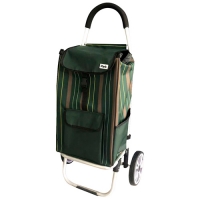 Тележка с сумкой "Dark green", 35 кг арт.104597