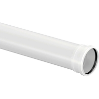 Труба с раструбом бесшумная полипропиленовая (ПП) 110х3,4х2000 Политэк Труба с раструбом бесшумная полипропиленовая (ПП) 110х3,4х2000 Политэк