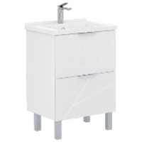 Тумба напольная Twing 80.2Y белый (под умыв. Миранда-80)