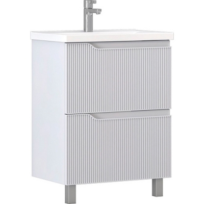 Тумба Vigo NEO 600-0-2 белая (под умывальник Сомо -60