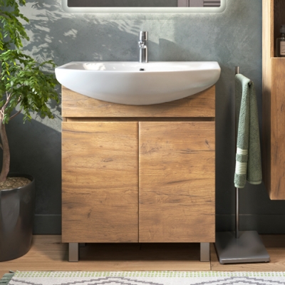 Тумба Vigo Wing 700-2-0 дуб золотой (под умывальник Балтика-70)