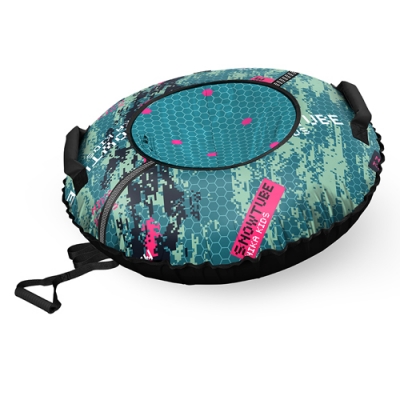 Тюбинг Игрушка принтованный Nika ТБ7К-110/П пиксельный