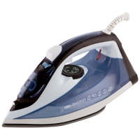 Утюг ENERGY EN-345 синий (2200Вт, пар, спрей, пар.удар, самооч., керамич. подошва) арт.270077