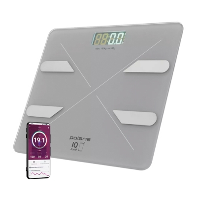 Весы напольные электронные PWS 1898 IQ Home Серый POLARIS CN