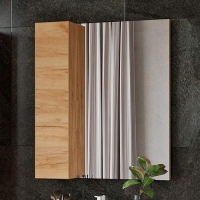 Зеркальный шкаф "Star 60" Дуб-Крафт золотой , универсальный г. Пенза