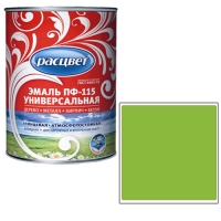 Эмаль Расцвет Универсальная салатовая 1,9 кг. (7408)