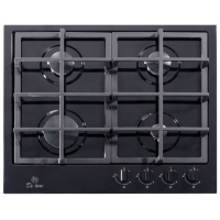 Газ. панель Deluxe - TG4_ 750231F-075 (4х-комф, черный)