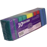 Губка бытовая 10-ка Гранд гх-004