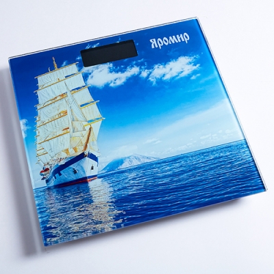 Весы напольные электронные ЯРОМИР ЯР-4203 Корабль : 180 кг, 26х26см (10)