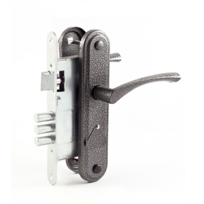 Замок врезной ЗВ9-4.2 (серебро)