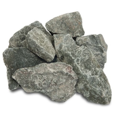 Камень Габбро-Диабаз, колотый, МЕЛКАЯ ФРАКЦИЯ, ДЛЯ ЭЛЕКТРОПЕЧЕЙ, в коробке по 20 кг 3325