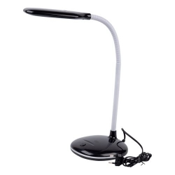 TLD-561 Black/LED/450Lm/4500K Светильник настольный, 7W. Механический выключатель. Черный. ТМ Uniel