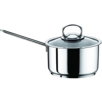 Кастрюля нерж. сталь 12см. София, стекл. крышка КАТЮША код.9940-120-0