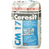 Клей для плитки эластичный Ceresit СМ17 (25кг) Клей для плитки эластичный Ceresit СМ17 (25кг)