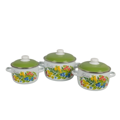 Набор из 3 пред.№02 "Лесная мелодия", белосн., 6KА021M