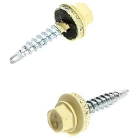 Саморезы кровельные 4,8 х 29 слоновая кость RAL 1014 (3500 шт) г.Калуга