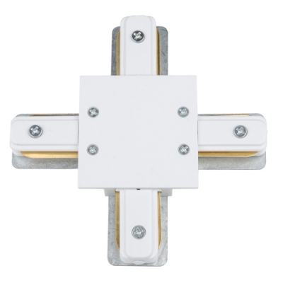 Соединитель для шинопроводов типа R, Х-образный UBX-Q123 R41 WHITE 1 POLYBAG UL-00007383