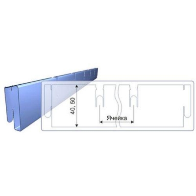 Gril соединительная вставка Н-50, b-10