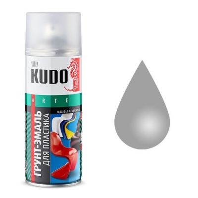 Грунт - эмаль для пластика серая 0,52 мл ТРОЛЬ-АВТО 6001