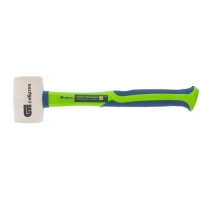 Киянка резиновая, 225г., белая резина, фибергласовая рукоятка //СИБРТЕХ арт.11166