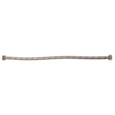 Подводка для воды сталь 1/2" 80 см г/ш CTM CWFHM080