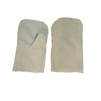 Рукавицы из двунитки с ПВХ наладонником