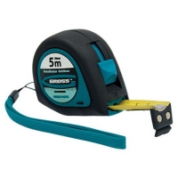 Рулетка Ergonomisch 5м х 19мм магнитный обрезиненный зацеп GROSS арт.31102 Рулетка Ergonomisch 5м х 19мм магнитный обрезиненный зацеп GROSS арт.31102