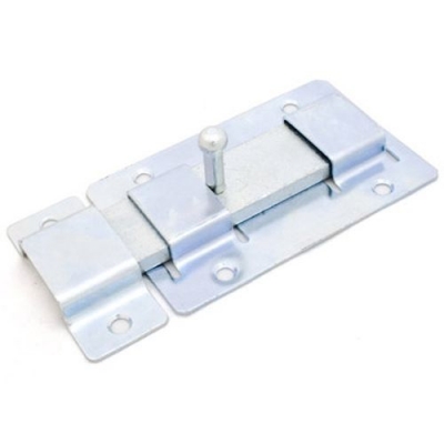 Задвижка дверная ЗД - 02 (ПД) цинк б/ш