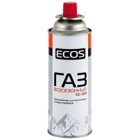Газ в баллоне портативном Экос GC-220 (цанговый, 220 г, Корея), всесезонный Газ в баллоне портативном Экос GC-220 (цанговый, 220 г, Корея), всесезонный