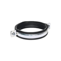 Хомут ст оц рез/пр М8 (73-80)мм (2 1/2") в/к . Хомут ст оц рез/пр М8 (73-80)мм (2 1/2") в/к .