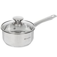 Ковш нерж ОПТИМА 1,6л со стекл крышкой мет/ручка Daniks GS-01201-16SP (355260) Ковш нерж ОПТИМА 1,6л со стекл крышкой мет/ручка Daniks GS-01201-16SP (355260)