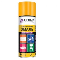Краска аэрозольная ФЛУОРЕСЦЕНТНАЯ ОРАНЖЕВАЯ 520 мл. "ULTIMA" ULT 103
